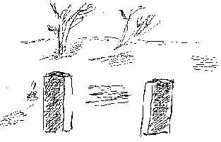 Stone Pillars - entrance to the Bone Mill