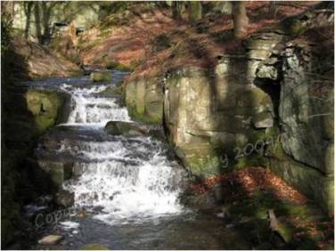 Waterfall in Lumsdale
